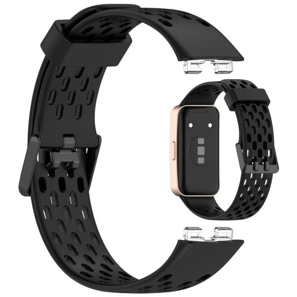 FocusFit® Breathable Silicone Watch strap for Huawei Band 8/9/10 - Image 8