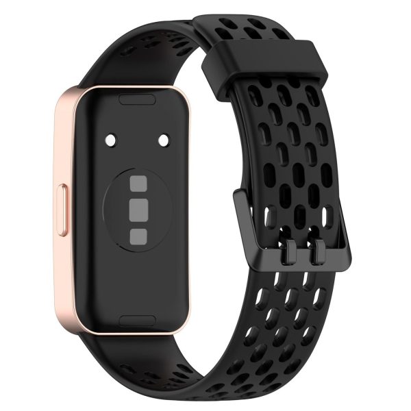 FocusFit® Breathable Silicone Watch strap for Huawei Band 8/9/10 - Image 3