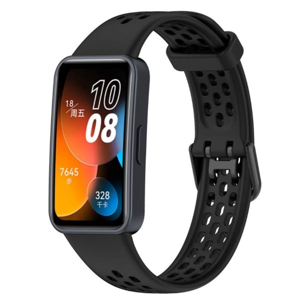 FocusFit® Breathable Silicone Watch strap for Huawei Band 8/9/10 - Image 4