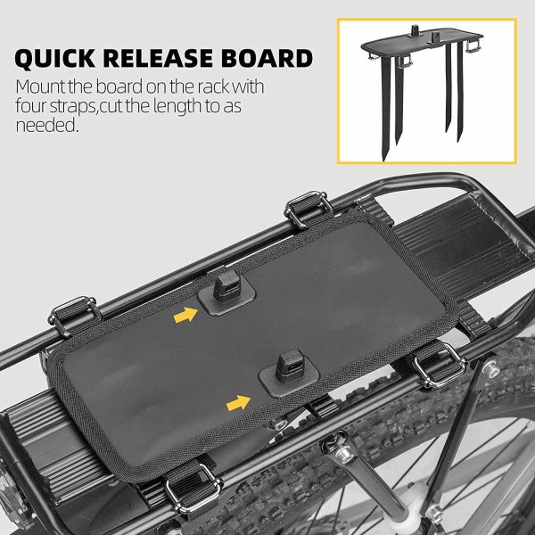 ROCKBROS® Waterproof Rear Rack Pannier Bag for Bicycles - Image 6
