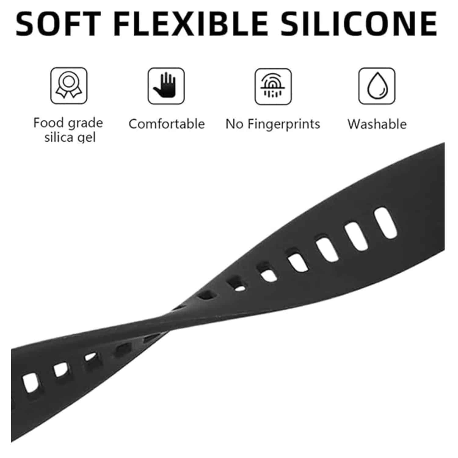 FocusFit® Silicone Watch Strap for Huawei Band 8/9 - Image 8