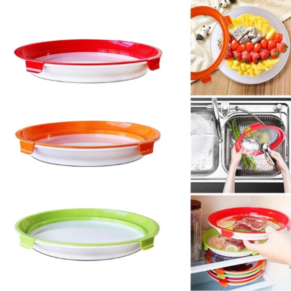 MyKitchen® Round Plastic Vacuum Food Storage Containers - Image 3