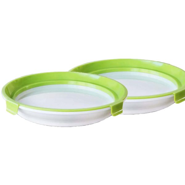 MyKitchen® Round Plastic Vacuum Food Storage Containers