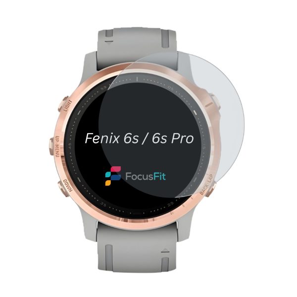 FocusFit® Tempered Glass Screen Protector for Garmin Fenix 6S / 6S Pro