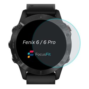 FocusFit® Tempered Glass Screen Protector for for Garmin Fenix 6/6 Pro/6 Sapphire