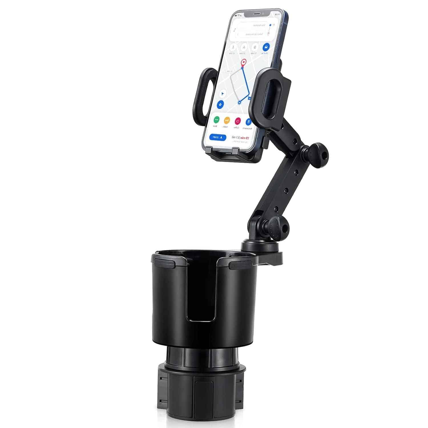 FocusOutdoor® Car Cup Holder Expander with 360° Phone Mount - Image 10