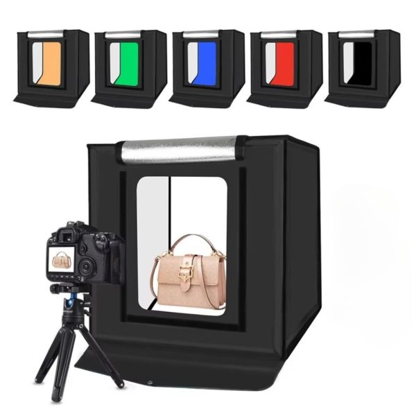 PULUZ® Photo Studio Light Box with LED Lighting 40cm - Image 2