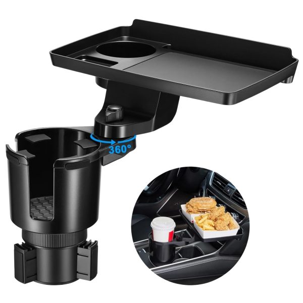 FocusOutdoor® Car Cup Holder & Rotating Tray Table - Image 6
