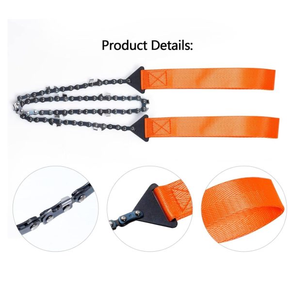 FocusOutdoor® Bi-Directional Pocket Chainsaw - Image 4