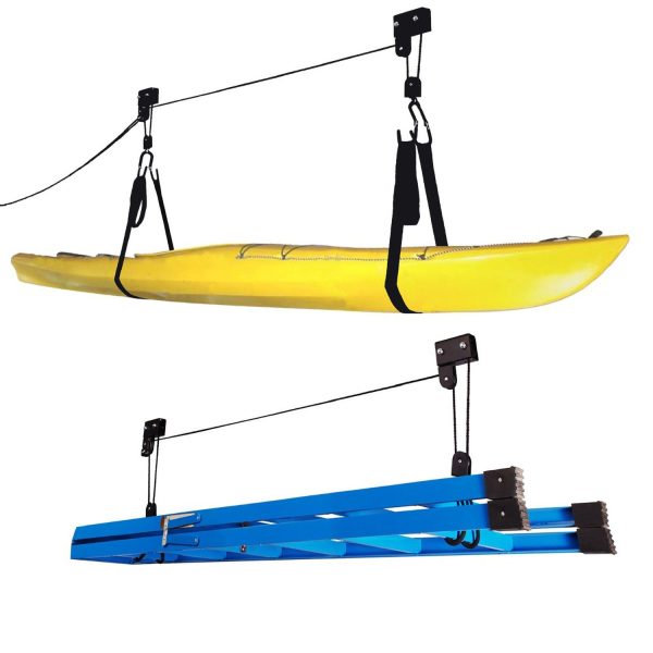 FocusOutdoor® Ceiling Hoist Bike Lift Pulley System - Image 12