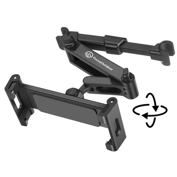 FocusOutdoor® 360° Car Headrest Tablet or Phone Holder Mount - Image 3