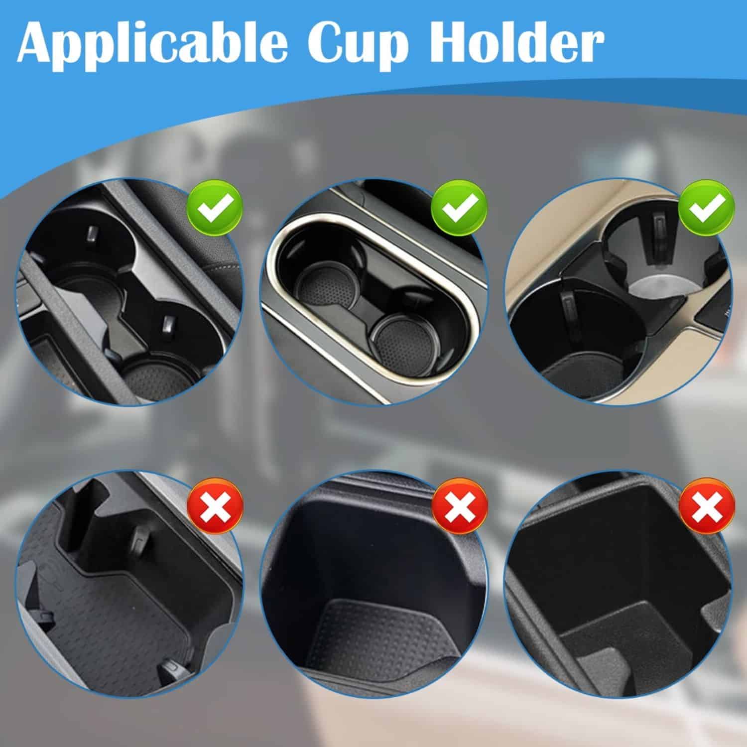 FocusOutdoor® Adjustable Car Cup Holder for Large Bottles - Image 10