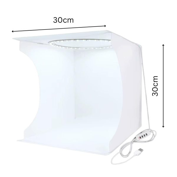 PULUZ® 30cm Foldable LED Photo Studio Light Box - Image 9