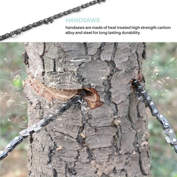 FocusOutdoor® Bi-Directional Pocket Chainsaw - Image 11