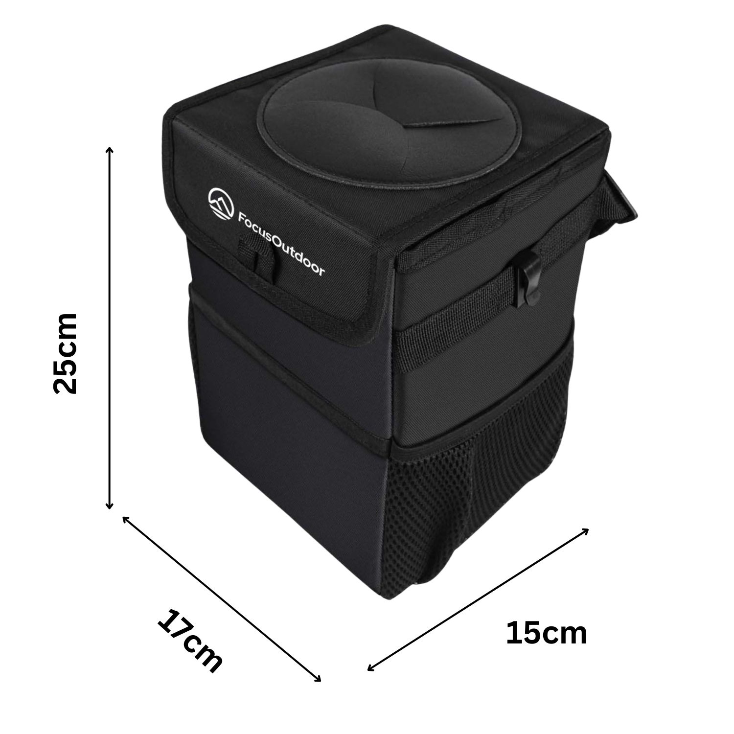 FocusOutdoor® Collapsible Leak-Proof Car Trash Bin - Image 10