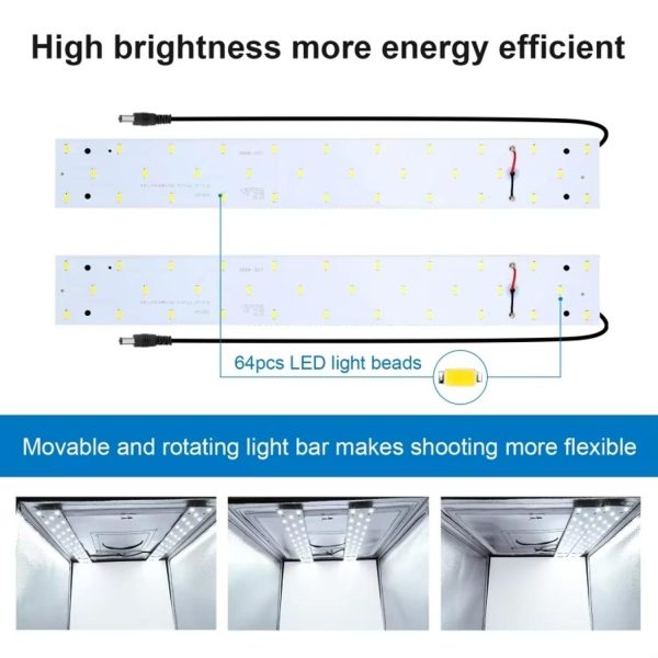 PULUZ® Photo Studio Light Box with LED Lighting 40cm - Image 6