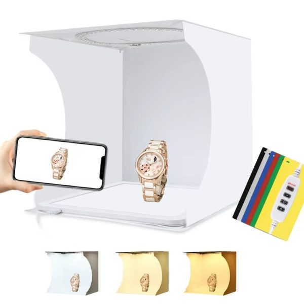 PULUZ® 30cm Foldable LED Photo Studio Light Box - Image 6