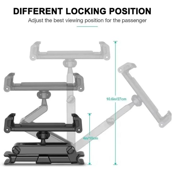 FocusOutdoor® 360° Car Headrest Tablet or Phone Holder Mount - Image 8
