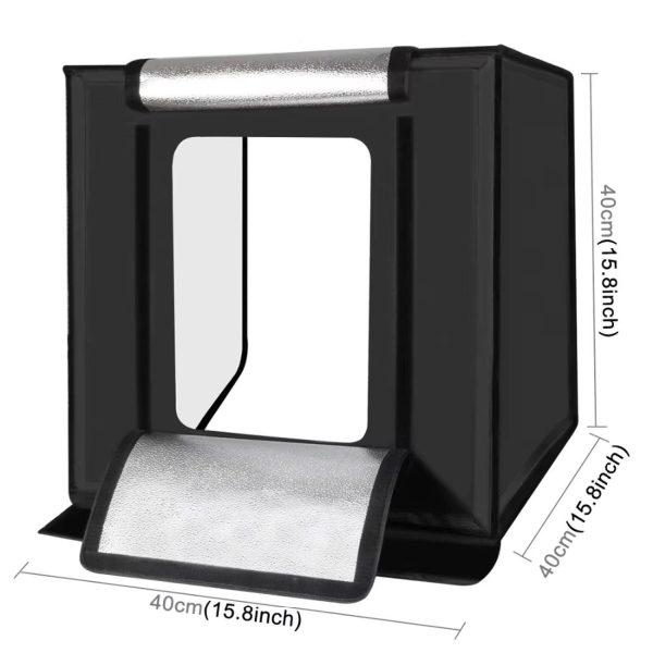 PULUZ® Photo Studio Light Box with LED Lighting 40cm - Image 8
