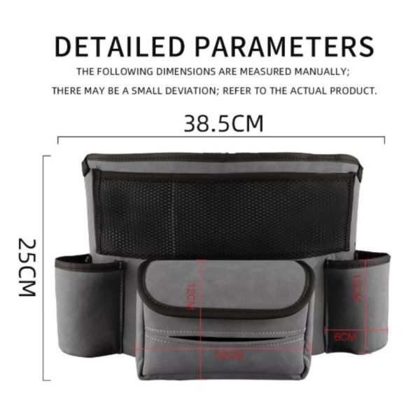 FocusOutdoor® Car Seat Organiser - Image 3