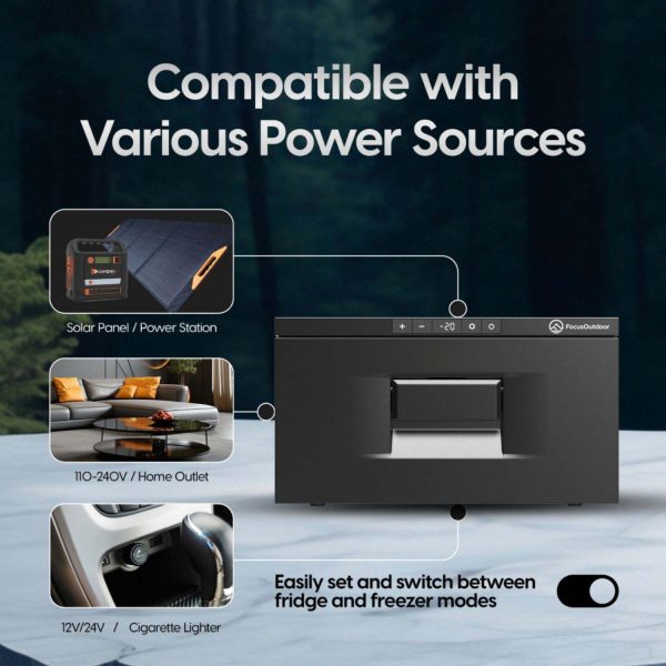 FocusOutdoor® 21L Drawer Style 12V/24V Compressor Fridge - Image 7