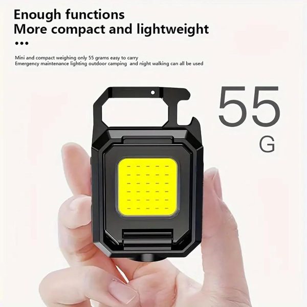 FocusOutdoor® Rechargeable Magnetic COB Flashlight - Image 4