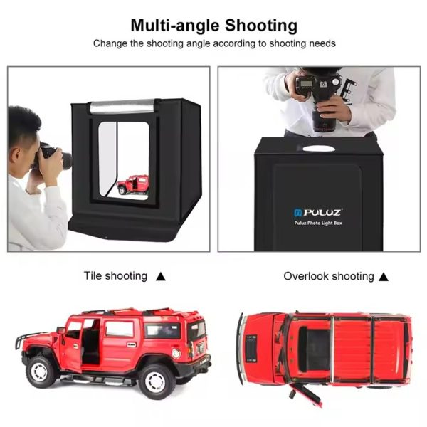 PULUZ® Photo Studio Light Box with LED Lighting 40cm - Image 3