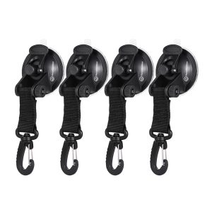 FocusOutdoor® Heavy-Duty Suction Cups Hook with Clamp