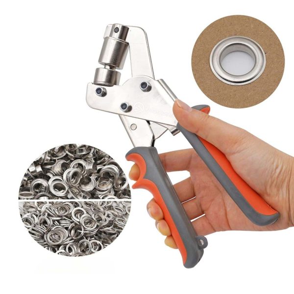 FocusOutdoor® Heavy Duty 10mm Grommet Tool Kit Punch - Image 8