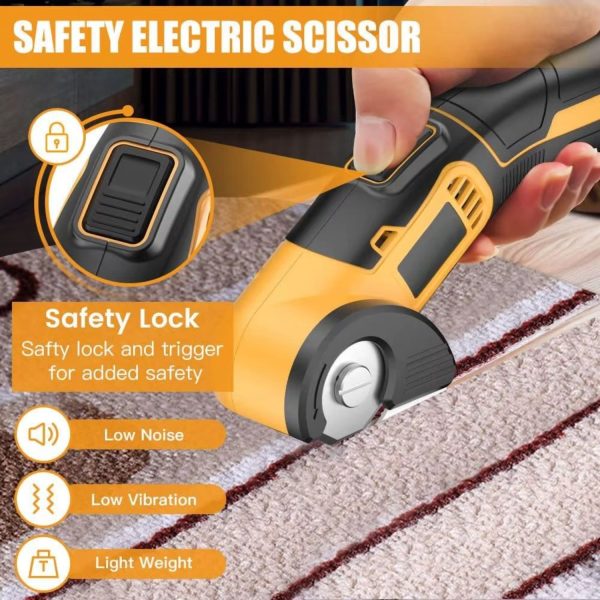 FocusOutdoor® Cordless Electric Rotary Blade Craft Cutter - Image 7