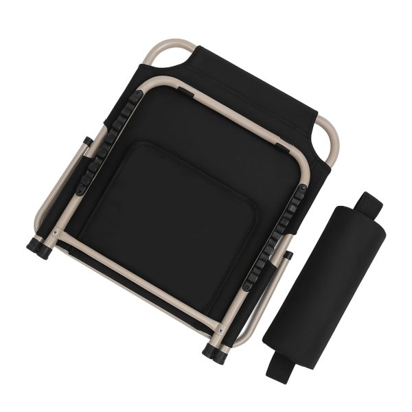 FocusOutdoor® Adjustable Foldable Beach Chair with Backrest - Image 8