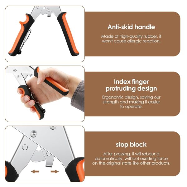FocusOutdoor® Heavy Duty 10mm Grommet Tool Kit Punch - Image 9