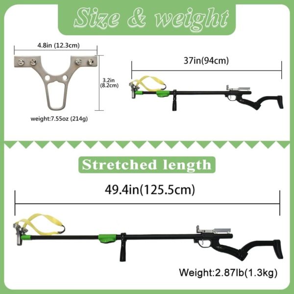 FocusOutdoor® Adjustable Precision Hunting Slingshot with Scope - Image 11
