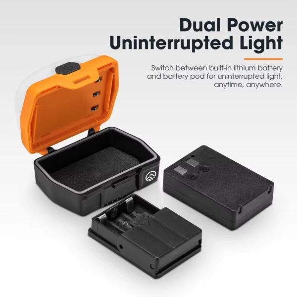 FocusOutdoor® Portable Rechargeable Tent Light with Dual Modes - Image 2