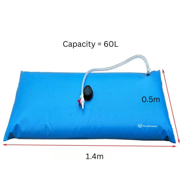 FocusOutdoor® 60L Soft Collapsible Water Bladder - Image 7