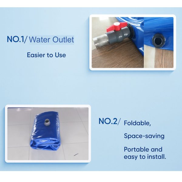 FocusOutdoor® 60L Soft Collapsible Water Bladder - Image 6