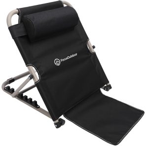 FocusOutdoor® Adjustable Foldable Beach Chair with Backrest
