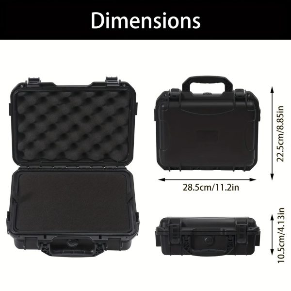 FocusOutdoor® Lockable Hard Shell Pistol & Ammo Storage Case - Image 10