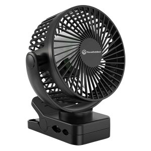 FocusOutdoor® 12000mAh Camping Fan with Remote & LED – USB Rechargeable