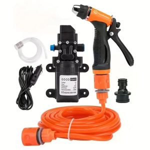 FocusOutdoor® 12V Electric High Pressure Portable Jet Washer
