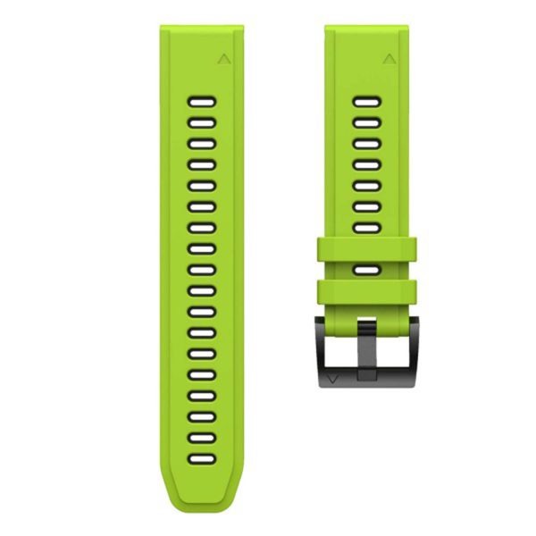 FocusFit® QuickFit 22mm Silicone Strap for Garmin® Fenix 7/6 - Image 7