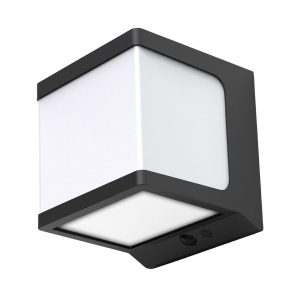 FocusLights® Mini Outdoor Solar LED Wall Light with Sensor