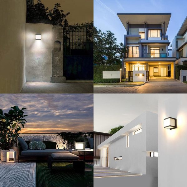 FocusLights® Mini Outdoor Solar LED Wall Light with Sensor - Image 4