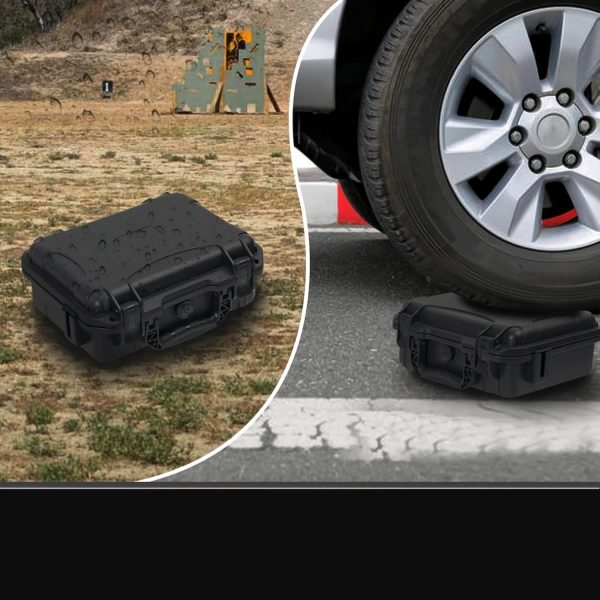 FocusOutdoor® Lockable Hard Shell Pistol & Ammo Storage Case - Image 7