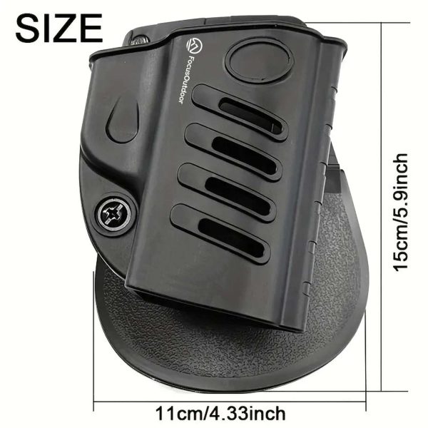 FocusOutdoor® PX4 Concealed Carry OWB Paddle Gun Holster - Image 4