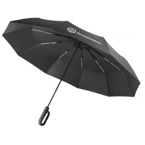 FocusOutdoor® Windproof Automatic Oversized Golf Folding UV Umbrella 138cm