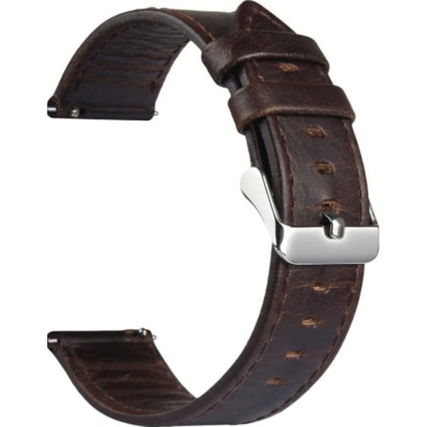 FocusFit® Garmin Venu & Vivoactive 3 20mm QuickRelease Leather Strap - Image 2