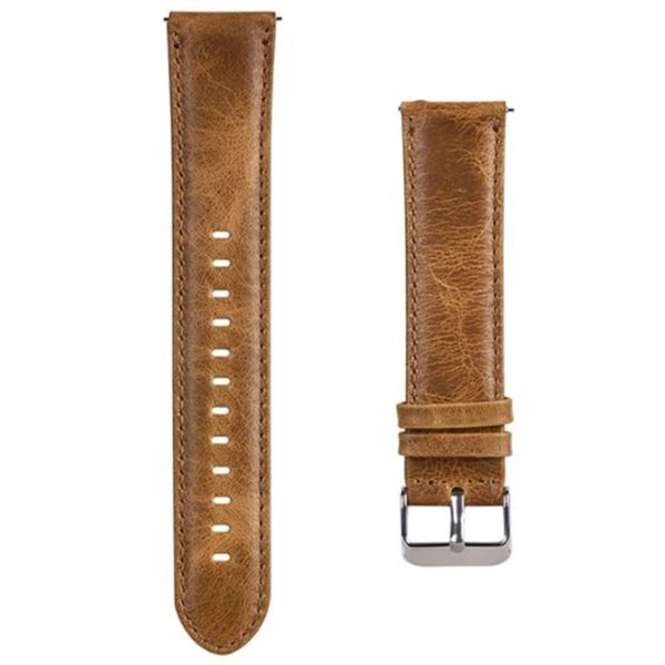 FocusFit® Garmin Venu & Vivoactive 3 20mm QuickRelease Leather Strap - Image 6