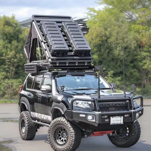 FocusOutdoor® 85L Heavy-Duty Waterproof Overlanding Roof Storage Cargo Box - Image 6