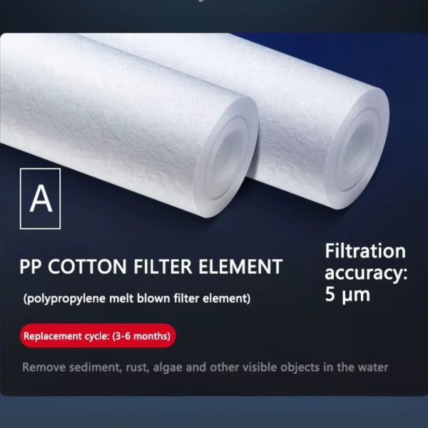 FocusOutdoor® Replacement Filter Set for 5-Stage Ultrafiltration Water Filter System - Image 7